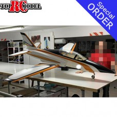 TopRC Model Odyssey Sport Jet Orange/White 91" 